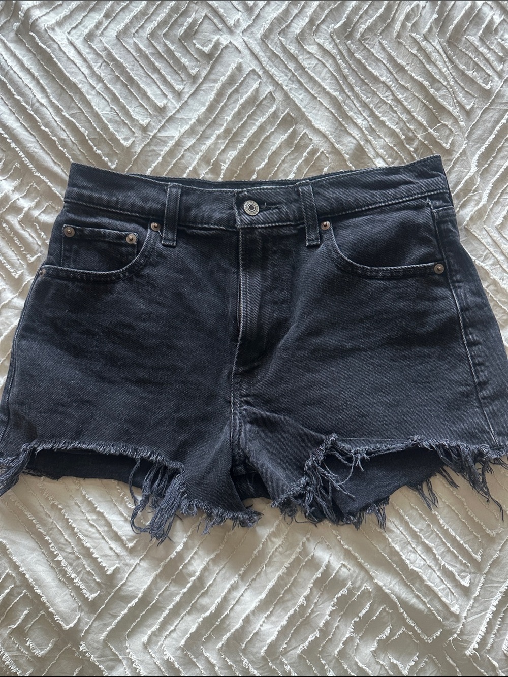 Abercrombie High Rise Shorts